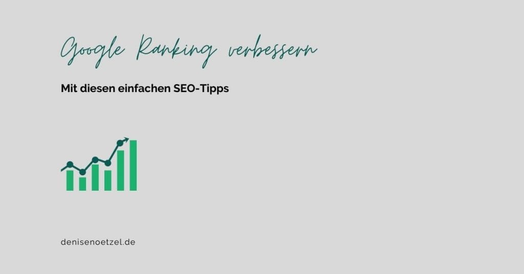 Google Ranking verbessern mit SEO-Tipps