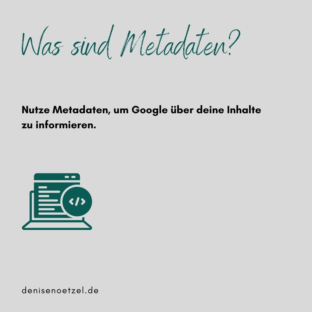 Was Sind Metadaten? Erklärung, Relevanz & Einführung