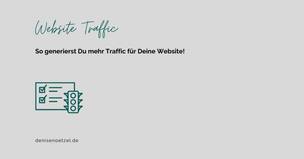 Website Traffic generieren