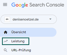 Google Search Console - Suchanfragen